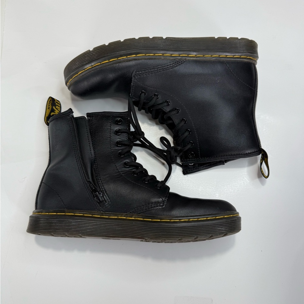 Dr. Martens, black boots, near new, size 4 men/5 ladies